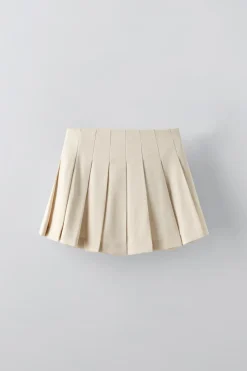 Niños ZARA 6 - 14 Años·Faldas / Bermudas|6 - 14 Años·Total Look<FALDA FLUIDA TABLAS