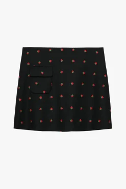 Clearance FALDA FRESAS CON LANA X STEFANO PILATI Mujer Faldas / Shorts