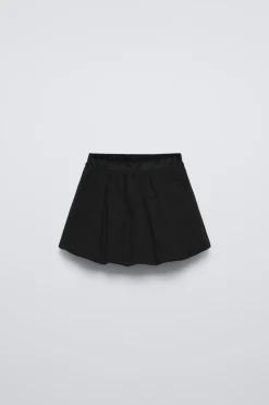 Niños ZARA 6 - 14 Años·Faldas / Bermudas<FALDA GLOBO BRILLO