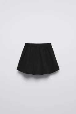 Niños ZARA 6 - 14 Años·Faldas / Bermudas<FALDA GLOBO BRILLO