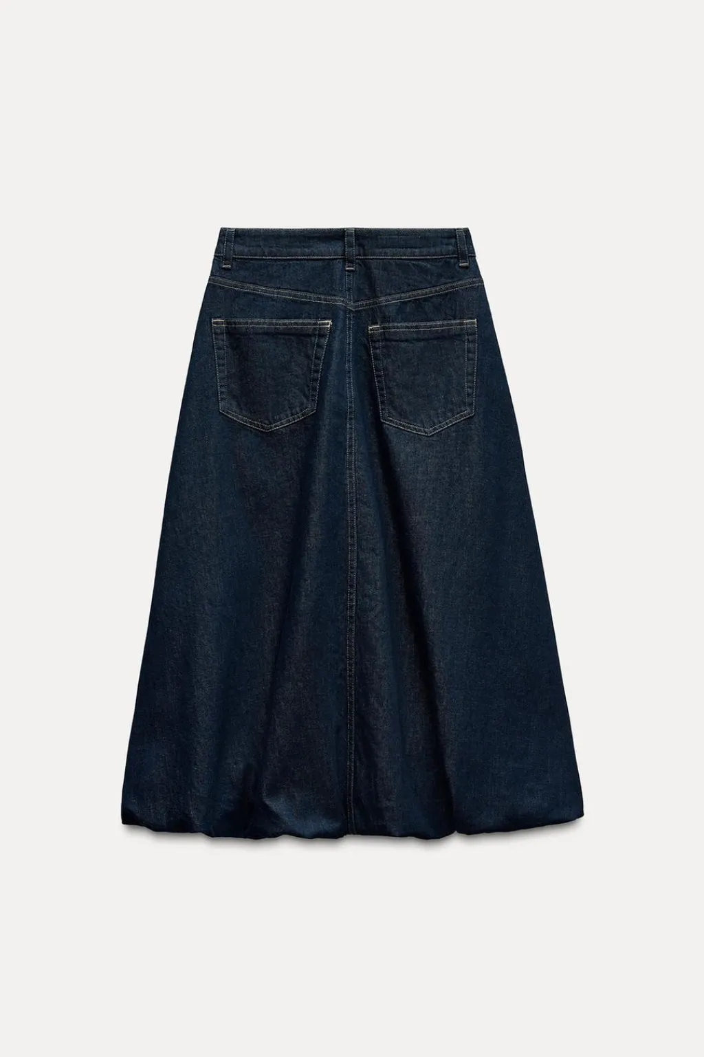 Best FALDA GLOBO DENIM TRF Mujer Faldas / Shorts