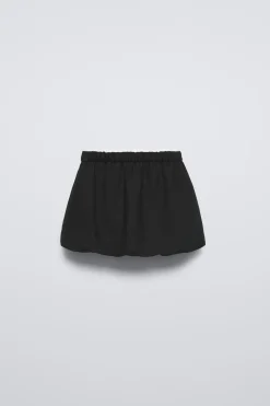 Niños ZARA 6 - 14 Años·Faldas / Bermudas<FALDA GLOBO DOBLE CINTURILLA