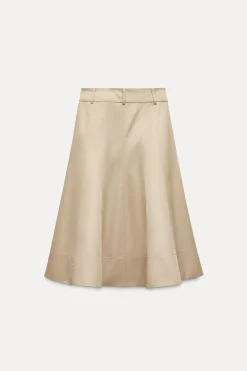Best FALDA GODETS ZW COLLECTION Mujer Faldas / Shorts