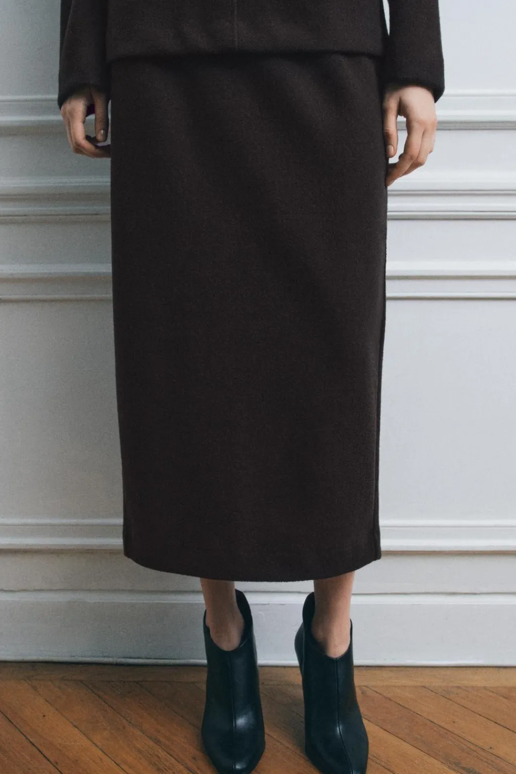 Clearance FALDA MIDI ABERTURA Mujer Faldas / Shorts