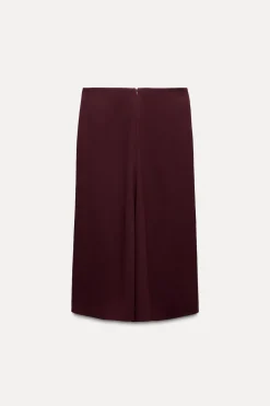 Sale FALDA MIDI GODETS ZW COLLECTION Mujer Faldas / Shorts