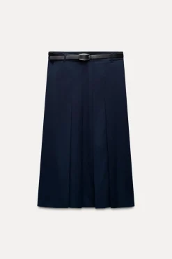 Best FALDA MIDI TABLAS CINTURÓN Mujer Faldas / Shorts