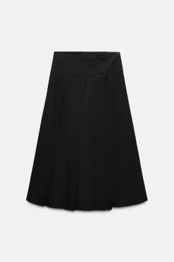 Best FALDA MIDI TABLAS ZW COLLECTION Mujer Faldas / Shorts
