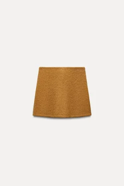 Clearance FALDA MINI CON ALPACA Y LANA Mujer Cárdigan / Jerséis|Punto