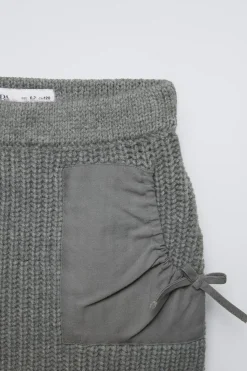Niños ZARA 6 - 14 Años·Punto|6 - 14 Años·Faldas / Bermudas<FALDA PUNTO BOLSILLOS COMBINADOS