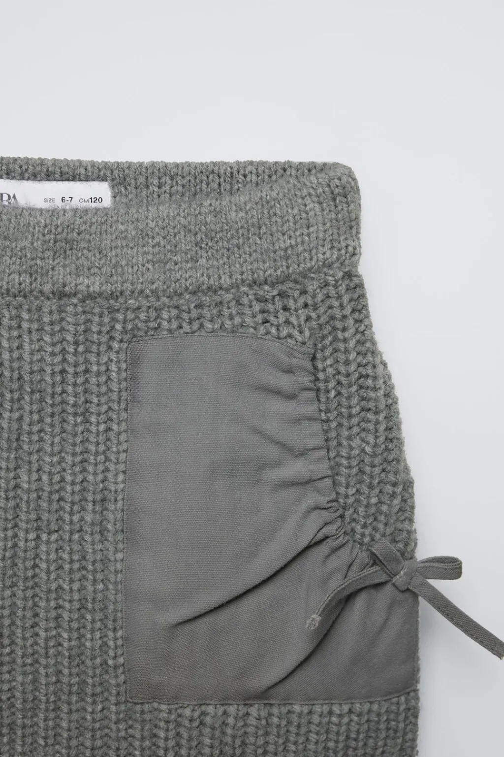 Niños ZARA 6 - 14 Años·Punto|6 - 14 Años·Faldas / Bermudas<FALDA PUNTO BOLSILLOS COMBINADOS
