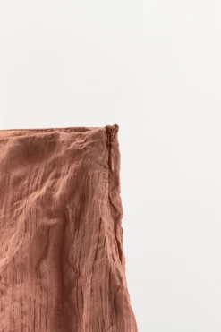 Online FALDA TEXTURA HILO METALIZADO ABERTURAS Mujer Faldas / Shorts