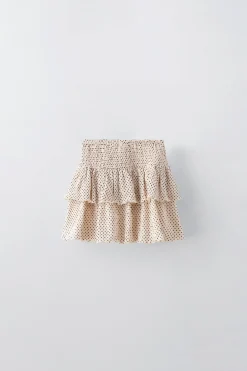Niños ZARA 1½ - 6 Años·Faldas / Bermudas<FALDA VOLANTES