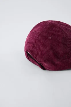 Niños ZARA 1½ - 6 Años·Accesorios|1½ - 6 Años·Accesorios<GORRA PANA BORDADO