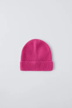 Niños ZARA 6 - 14 Años·Accesorios|Accesorios / Zapatos / 0 - 14 Años<GORRO 100% CASHMERE
