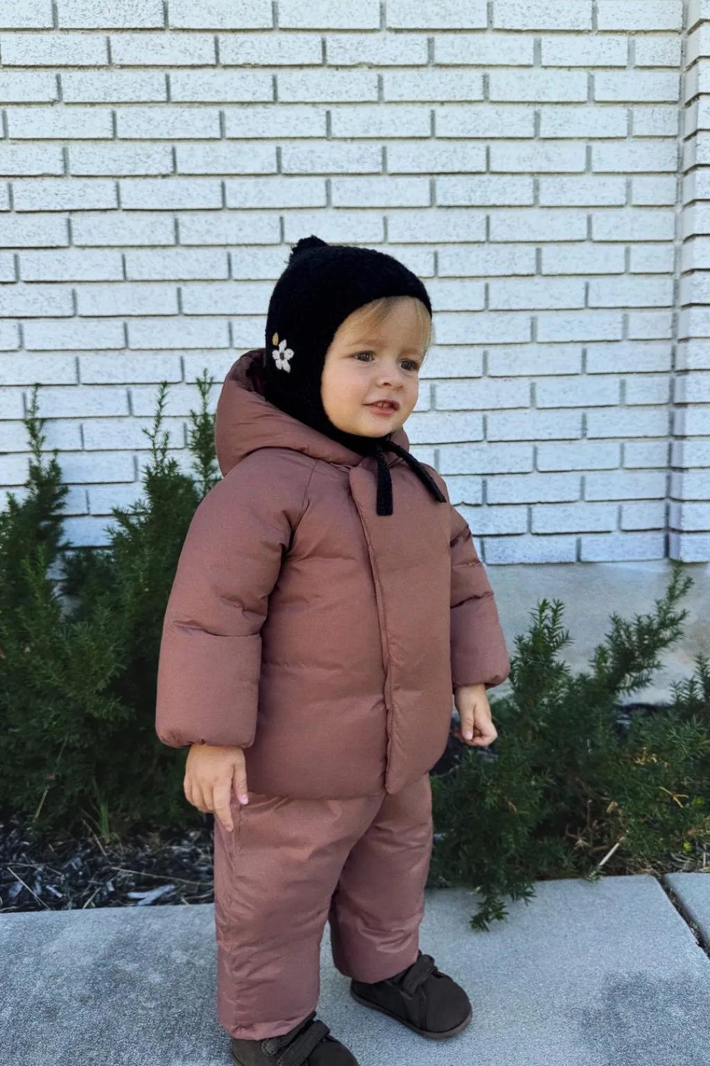 Niños ZARA 6 - 18 Meses·Conjuntos|6 - 18 Meses·Punto<GORRO FLORES BORDADAS