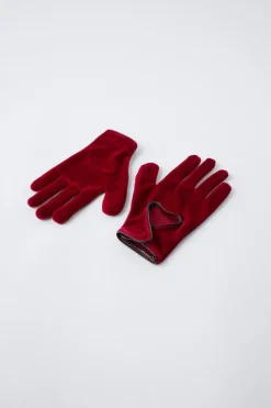 Niños ZARA 6 - 14 Años·Accesorios|Accesorios / Zapatos / 0 - 14 Años<GUANTES DISFRAZ REINA DE CORAZONES