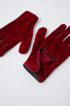 Niños ZARA 6 - 14 Años·Accesorios|Accesorios / Zapatos / 0 - 14 Años<GUANTES DISFRAZ REINA DE CORAZONES