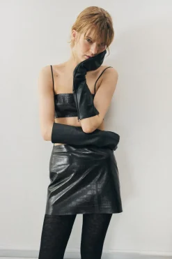 Clearance GUANTES LARGOS PIEL 100% Mujer Accesorios / Bisuteria|Lenceria