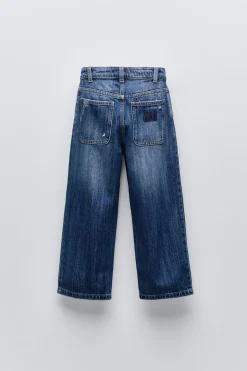 Niños ZARA 6 - 14 Años·Jeans<JEANS THE SKATER ROTOS