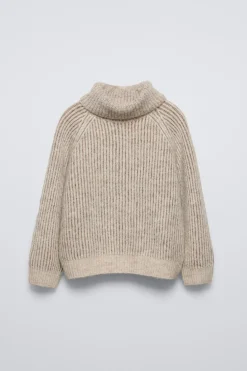 Niños ZARA 6 - 14 Años·Punto<JERSEY CUELLO VUELTO