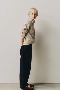 Niños ZARA 6 - 14 Años·Punto<JERSEY CUELLO VUELTO
