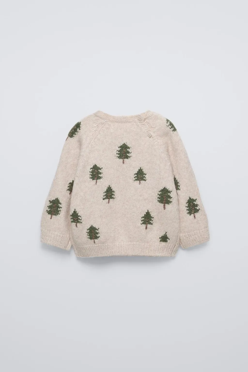 Niños ZARA 6 - 18 Meses·Punto<JERSEY PUNTO ARBOLITOS
