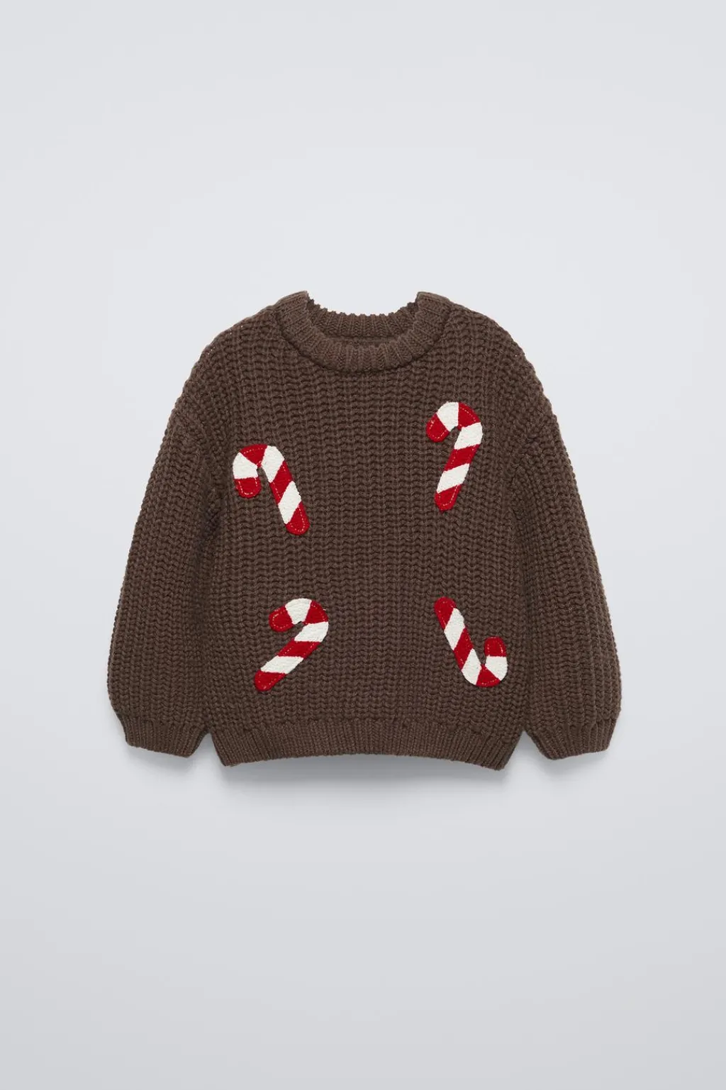 Niños ZARA 1½ - 6 Años·Punto|1½ - 6 Años·Punto<JERSEY PUNTO GRUESO BORDADOS CROCHET