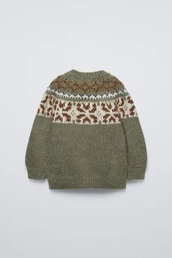 Niños ZARA 1½ - 6 Años·Punto|1½ - 6 Años·Punto<JERSEY PUNTO JACQUARD
