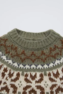 Niños ZARA 1½ - 6 Años·Punto|1½ - 6 Años·Punto<JERSEY PUNTO JACQUARD