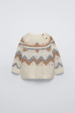 Niños ZARA 6 - 18 Meses·Punto<JERSEY PUNTO JAQUARD