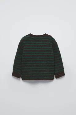 Niños ZARA 6 - 18 Meses·Punto<JERSEY PUNTO RAYAS