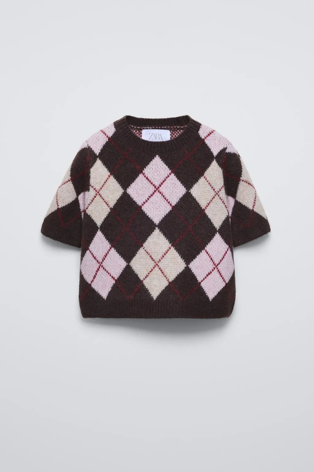 Niños ZARA 6 - 14 Años·Punto|6 - 14 Años·Total Look<JERSEY PUNTO ROMBOS