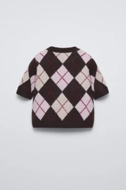 Niños ZARA 6 - 14 Años·Punto|6 - 14 Años·Total Look<JERSEY PUNTO ROMBOS