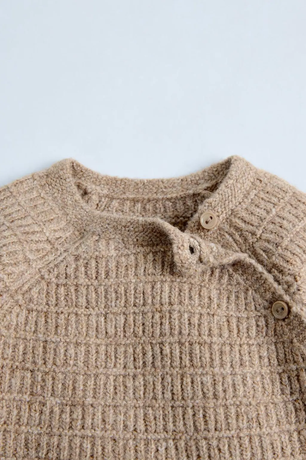 Niños ZARA 0 - 6 Meses·Punto|0 - 6 Meses·Básicos<JERSEY PUNTO TEXTURA