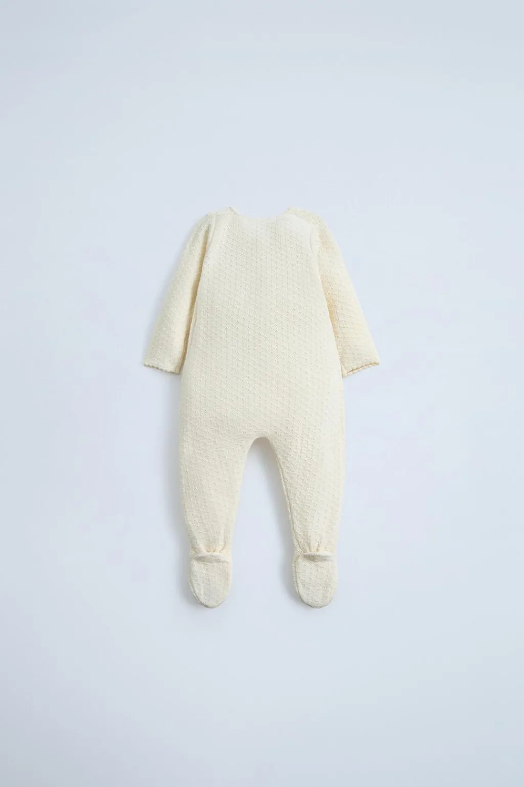 Niños ZARA 0 - 6 Meses·Punto<KIMONO ALGODÓN SEDA PUNTO TEXTURA
