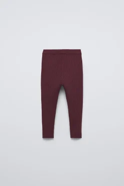 Niños ZARA 1½ - 6 Años·Punto|1½ - 6 Años·Pantalones<LEGGING PUNTO RIB