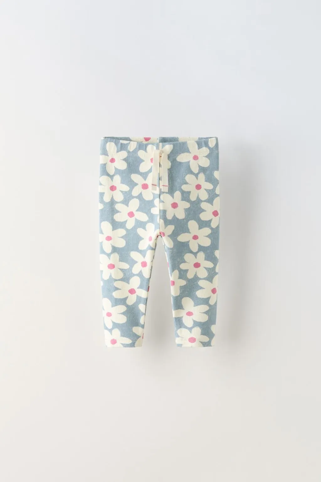 Niños ZARA 6 - 18 Meses·Conjuntos|6 - 18 Meses·Pantalones / Leggings<LEGGING RIB FLORES