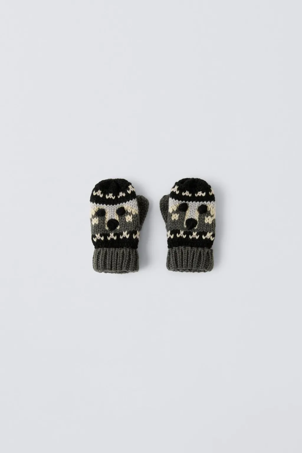 Niños ZARA 1½ - 6 Años·Accesorios|1½ - 6 Años·Accesorios<MANOPLAS PUNTO ZORRITO