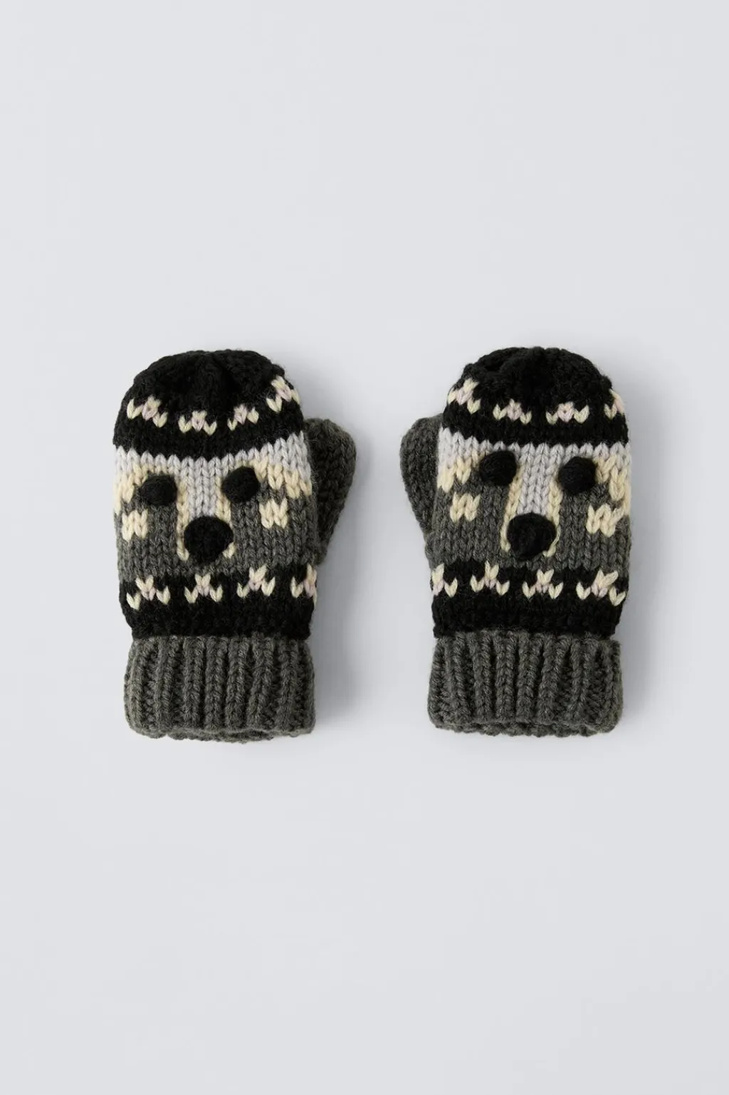 Niños ZARA 1½ - 6 Años·Accesorios|1½ - 6 Años·Accesorios<MANOPLAS PUNTO ZORRITO
