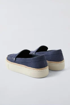 Niños ZARA 6 - 14 Años·Zapatos|Accesorios / Zapatos / 0 - 14 Años<MOCASÍN SPORT PIEL