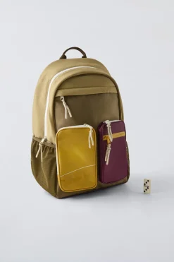 Niños ZARA 6 - 14 Años·Bolsos / Mochilas<MOCHILA ESCOLAR MULTICOLOR