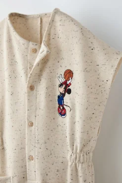 Niños ZARA 1½ - 6 Años·Vestidos / Petos|1½ - 6 Años·Pantalones<MONO LARGO MINNIE MOUSE SPORTS © DISNEY