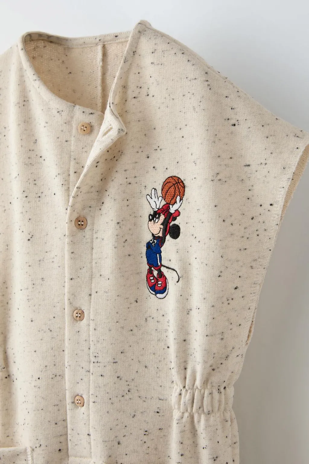 Niños ZARA 1½ - 6 Años·Vestidos / Petos|1½ - 6 Años·Pantalones<MONO LARGO MINNIE MOUSE SPORTS © DISNEY