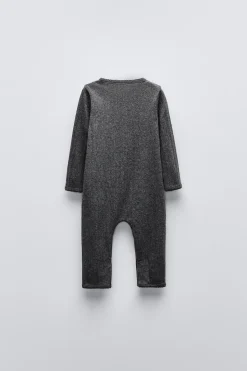 Niños ZARA 0 - 6 Meses·Punto|0 - 6 Meses·Homewear<MONO PUNTO POINTELLE