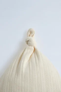 Niños ZARA 0 - 6 Meses·Homewear|Accesorios / Zapatos / 0 - 14 Años<PACK BABERO Y GORRO POINTELLE