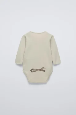 Niños ZARA 1½ - 6 Años·Ropa Interior / Calcetines|1½ - 6 Años·Ropa Interior / Calcetines<PACK CINCO BODIES ANIMALES