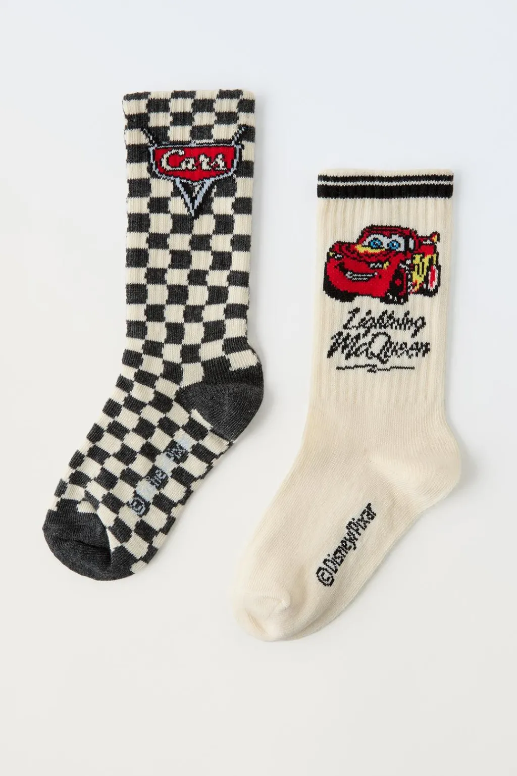 Niños ZARA 1½ - 6 Años·Licencias|1½ - 6 Años·Ropa Interior / Calcetines<PACK DOS CALCETINES LARGOS CARS RAYO MCQUEEN © DISNEY