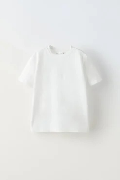 Niños ZARA 6 - 14 Años·Camisetas<PACK DOS CAMISETAS FLAMÉ LISAS