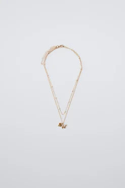 Niños ZARA 1½ - 6 Años·Accesorios|6 - 14 Años·Accesorios<PACK DOS COLLARES CORAZÓN Y PERRO