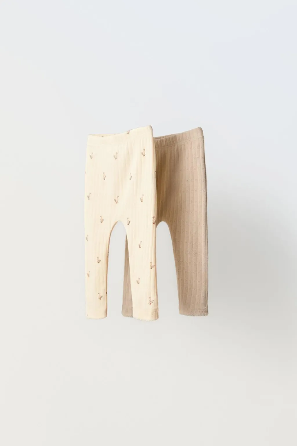 Niños ZARA 0 - 6 Meses·Leggings / Polainas|0 - 6 Meses·Homewear<PACK DOS LEGGING PATITOS